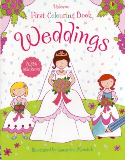 First Colouring Book Weddings