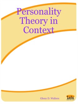 Personality Theory in Context