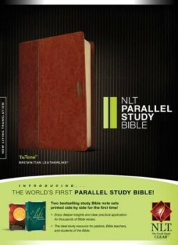 NLT Parallel Study Bible Tutone Brown/Tan