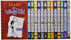 Diary of a Wimpy Kid Box of Books 1-13 + DIY (Export edition)