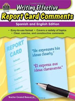 Writing Effective Report Card Comments