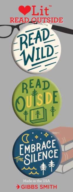 Read Outside 3 Badge Set