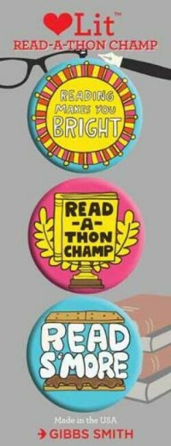 Read-a-thon 3 Badge Set