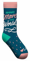 Readers Move the World socks