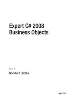 Expert C# 2008 Business Objects