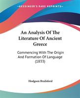 Analysis Of The Literature Of Ancient Greece