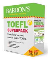TOEFL iBT Superpack 4 Books + Practice Tests + Audio Online