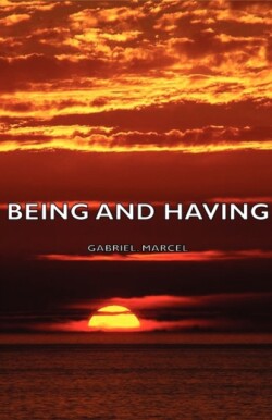 Being And Having