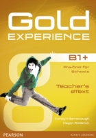 Gold Experience B1+ Teacher eText Disc for IWB