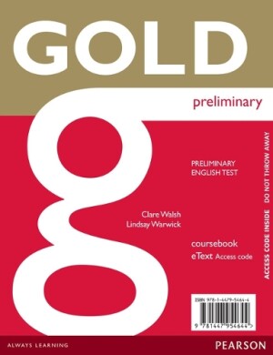 Gold Preliminary Student's eText Course Book Access Card