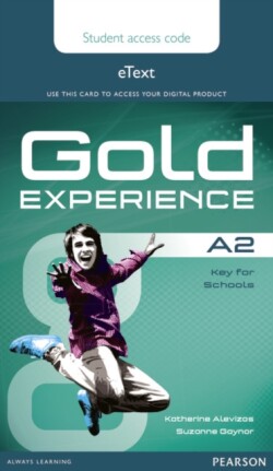 Gold Experience A1 Student's eText Access Card