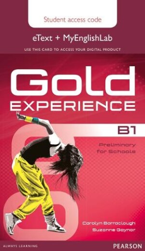 Gold Experience B1 Student's eText with EnglishLab Access Card