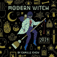Modern Witch 2019 Square Wall Calendar