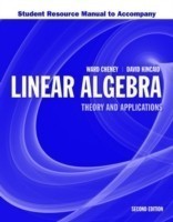 Student Resource Manual to Accompany Linear Algebra: Theory and Application