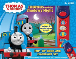 Thomas & Friends: Thomas and the Shadowy Night Pop-Up Book and 5-Sound Flashlight Set