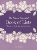 Bride's Essential Book of Lists
