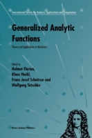 Generalized Analytic Functions