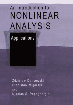 Introduction to Nonlinear Analysis: Applications