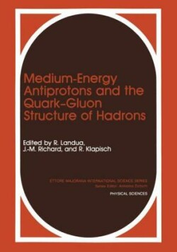 Medium-Energy Antiprotons and the Quark—Gluon Structure of Hadrons