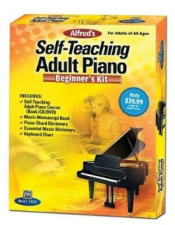 ALFRED'S SELF TEACHING ADULT PIANO KIT