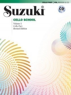 Suzuki Cello School Cello Part & CD, Volume 5 (Revised)