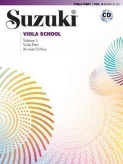 Suzuki Viola School Viola Part & CD, Volume 5 (Revised). Vol.5