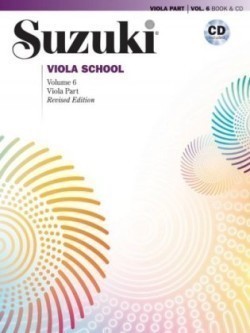 Suzuki Viola School Viola Part & CD, Volume 6 (Revised)