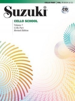 Suzuki Cello School Cello Part & CD, Volume 7 (Revised)