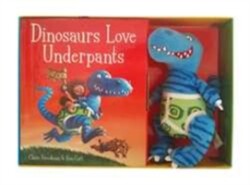 Dinosaurs Love Underpants Book and Toy