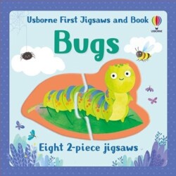 Usborne First Jigsaws And Book: Bugs