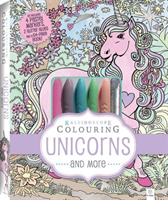 Kaleidoscope Pastel Colouring Kit: Unicorns and More