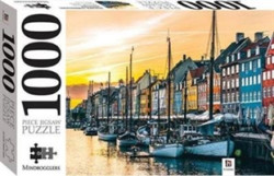 Nyhavn, Copenhagen, Denmark 1000 Piece Jigsaw