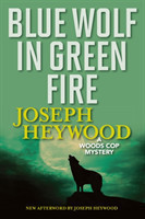 Blue Wolf In Green Fire