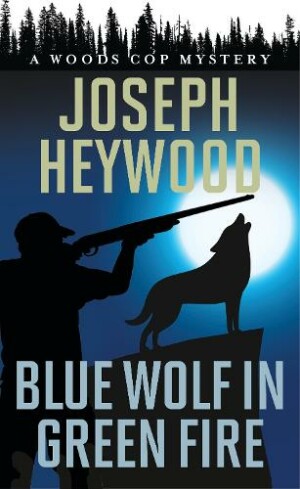 Blue Wolf in Green Fire