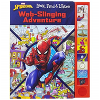Marvel Spider-Man: Web-Slinging Adventure Look, Find & Listen Sound Book