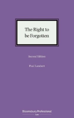 Right to be Forgotten