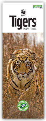 WWF - Tigers - Tiger 2022 - Slimline-Kalender