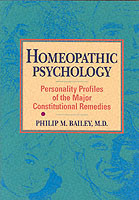 Homeopathic Psychology