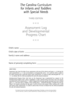 Assessment Log and Developmental Progress Charts for Infants and Toddlers (CCITSN)