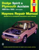 Dodge Spirit & Plymouth Acclaim (1989-1995) Haynes Repair Manual (USA)