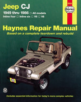 Jeep CJ for Jeep CJ models, Scrambler, Renegade. Laredo & Golden Eagle (1949-1986) Haynes Repair Manual (USA)