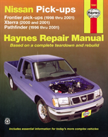 Nissan Frontier, Xterra & Pathfinder (9604) covering Frontier Pick-up (98-04), Xterra (00-04) & Pathfinder (96-04) Haynes Repair Manual (USA)