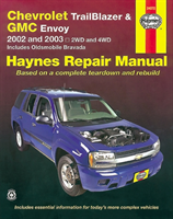 Chevrolet TrailBlazer, TrailBlazer EXT, GMC Envoy, GMC Envoy XL, Oldsmobile Bravada & Buick Rainier with 4.2L, 5.3L V8 or 6.0L V8 engines (2002 -2009) Haynes Repair Manual (USA)