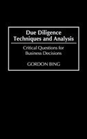 Due Diligence Techniques and Analysis