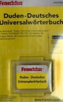 Fränklin Duden - Deutsches Universalwörterbuch