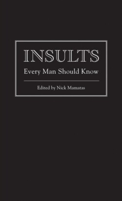 Insults Every Man Should Know