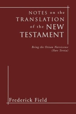 Notes on the Translation of the New Testament