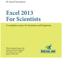 Excel 2013 for Scientists