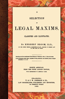 Selection of Legal Maxims