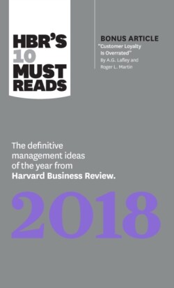 HBR's 10 Must Reads 2018
